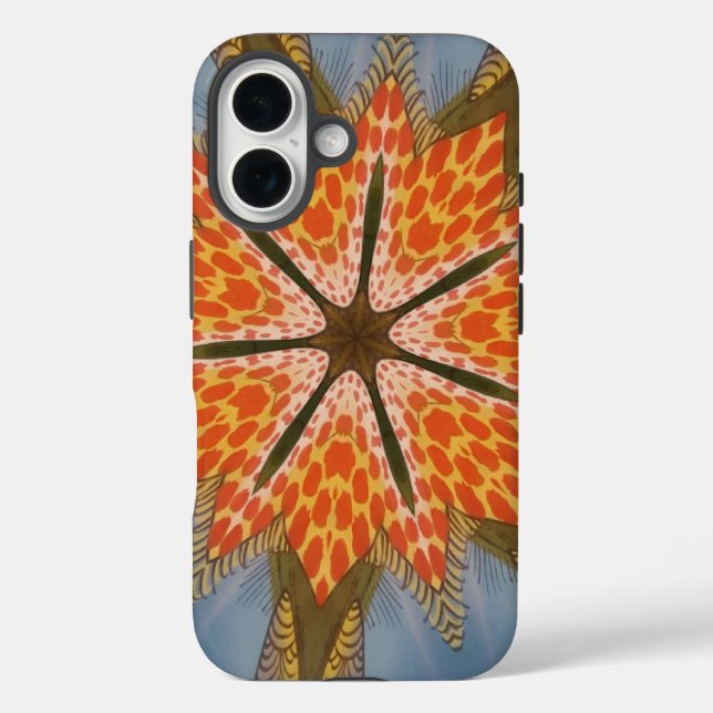 Savanna Star Bloom – A Bold African Animal Print Case-Mate iPhone Case (Back)