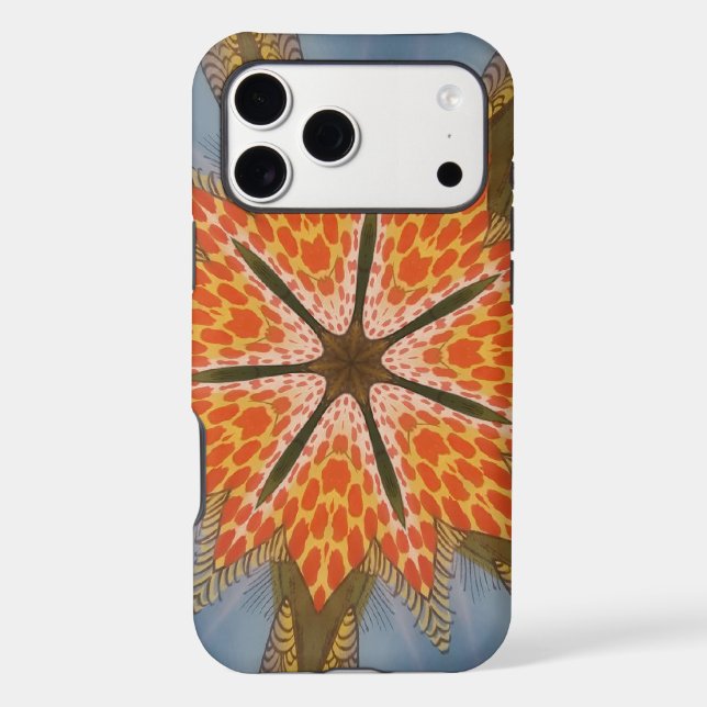 Savanna Star Bloom – A Bold African Animal Print Case-Mate iPhone Case (Back)