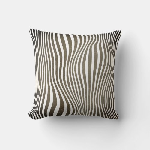 Savanna Stripe Throw Pillow