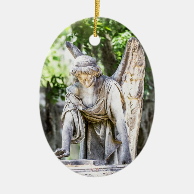 Savannah Angel Laurel Grove Ornament (Front)