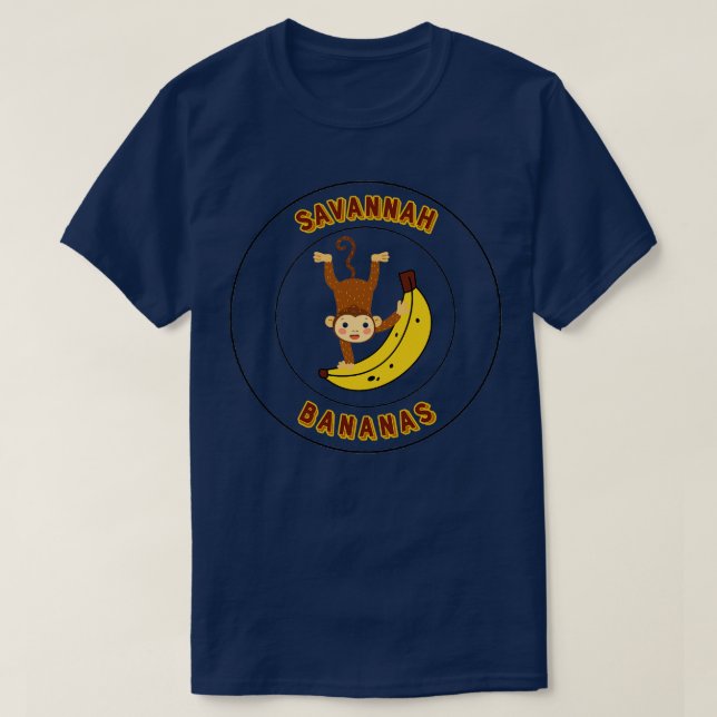 Savannah bananasgo bananas T-Shirt (Design Front)