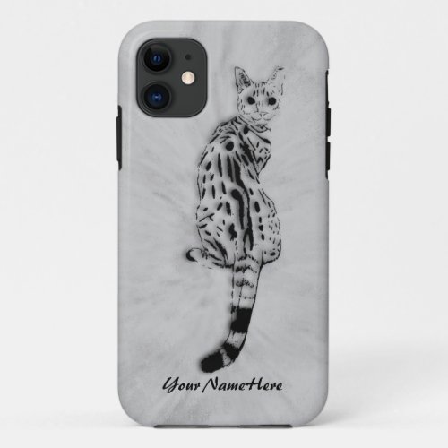 Savannah Cat Personal iPhone 5 Case