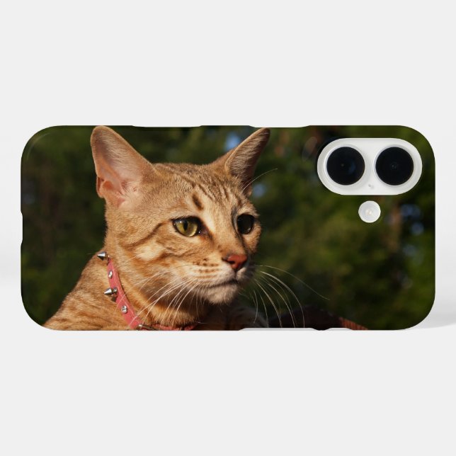 Savannah Cat Phone Case (Back (Horizontal))