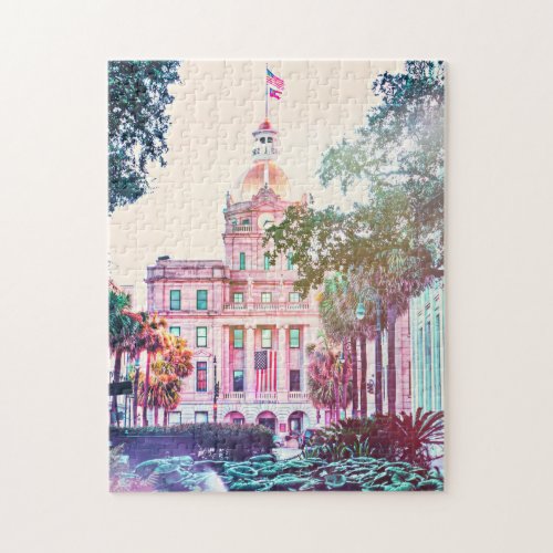 Savannah City Hall Puzzle