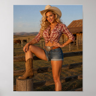 Savannah Cole - Working Hard Poster