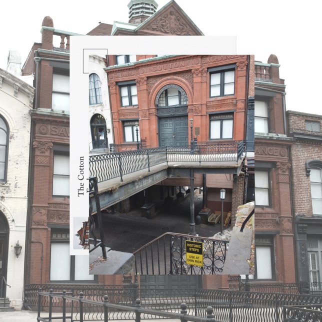 Savannah Cotton Exchange Georgia Photographic Postcard (Creator Uploaded)