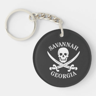 Savannah GA Keychain