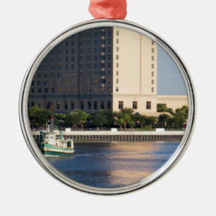 "SAVANNAH, GA" METAL ORNAMENT