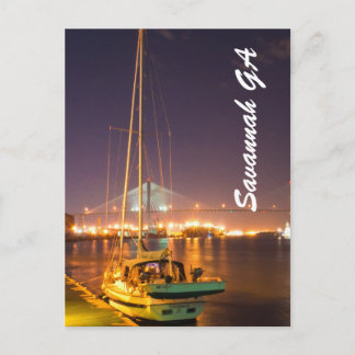 Savannah GA Postcard