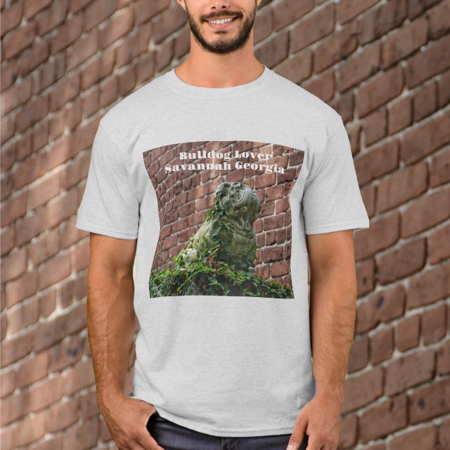 Savannah Georgia Bulldog Lover Photographic T-Shirt (Creator Uploaded)