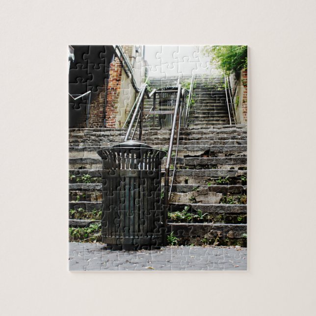 Savannah Georgia Downtown Historic Jigsaw Puzzle (Vertical)