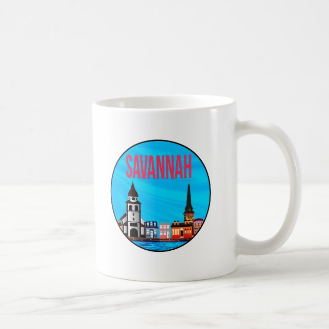 Savannah Georgia mindset Coffee Mug (Right)