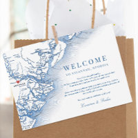 Savannah Georgia Navy Wedding Welcome Itinerary