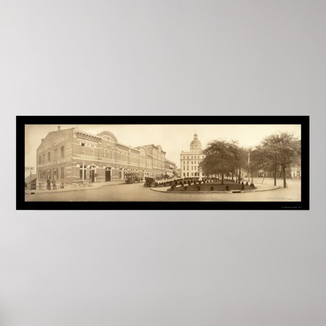 Savannah, Georgia Photo 1909 Poster (Front)
