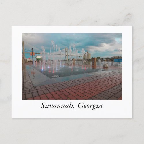 Savannah Georgia  Postcard