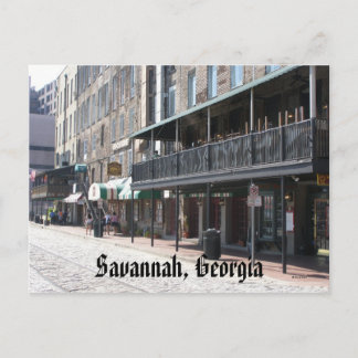 Savannah, Georgia Postcard