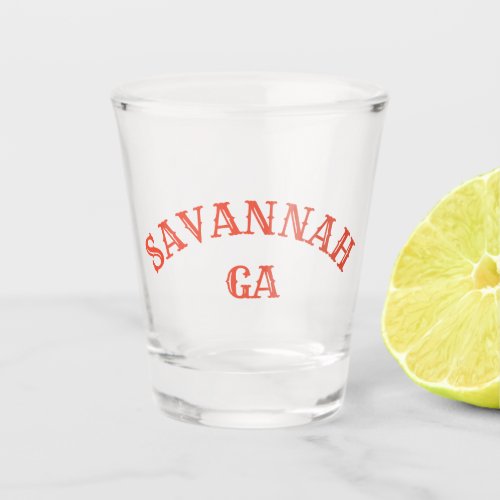 Savannah Georgia Shot Glass