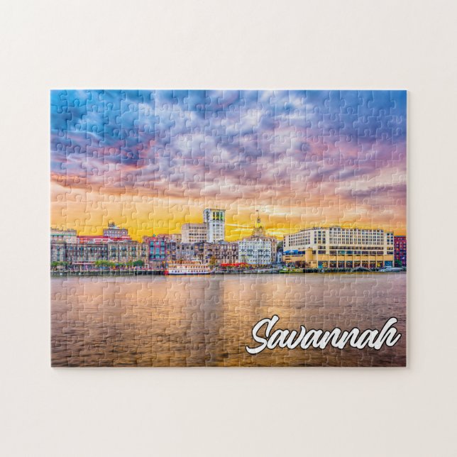 Savannah, Georgia, United States Jigsaw Puzzle (Horizontal)