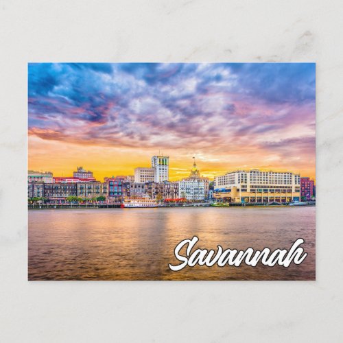 Savannah Georgia United States Postcard