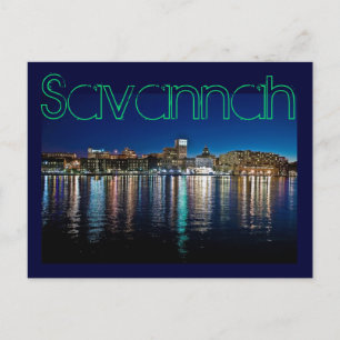 Savannah, Georiga, U.S.A. Postcard