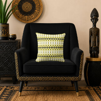 Savannah Gold Throw Pillow