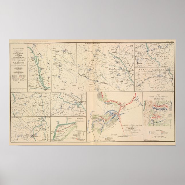 Savannah Goldsborough campaign maps Poster (Front)