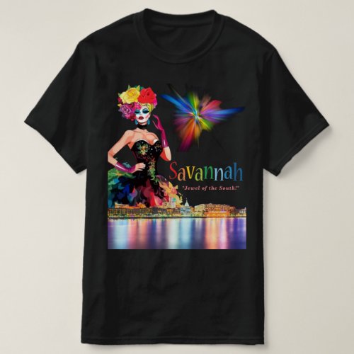 Savannah Jewel of the South Drag Queen Pride T_Shirt