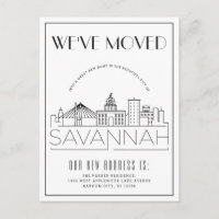 Savannah Modern Deco | Change of Address