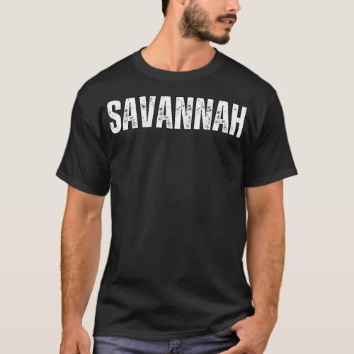 Savannah Name Gift Birthday Holiday Anniversary T_Shirt