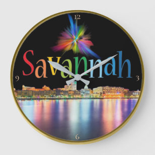 Savannah Pride Large Clock
