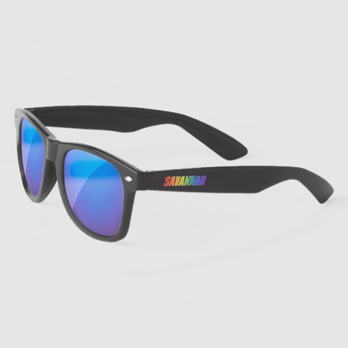 Savannah Pride LGBTQIA Rainbow Sunglasses