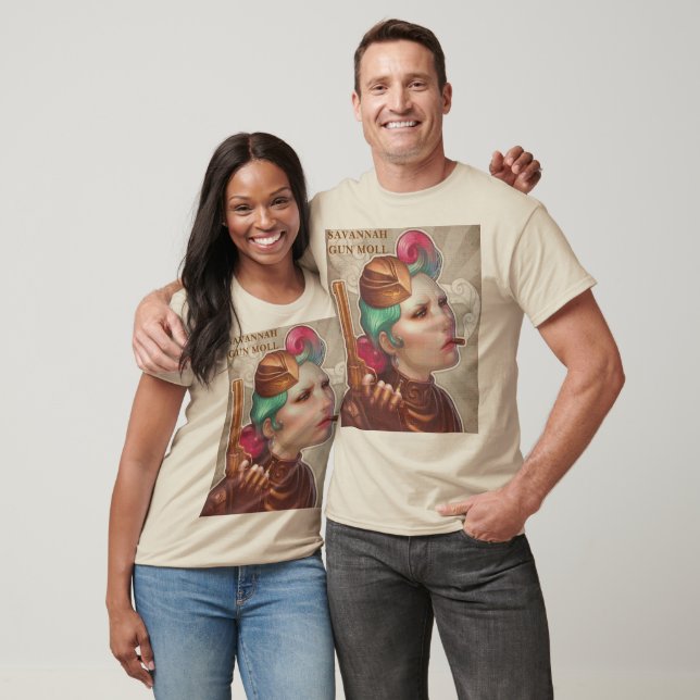 Savannah Prohibition Era Gun Moll T-Shirt (Unisex)