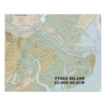Savannah River and Wassaw Sound - Nautical Chart