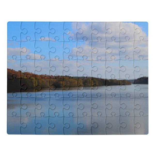 Savannah River Fall Colors Puzzle (Puzzle Horizontal)