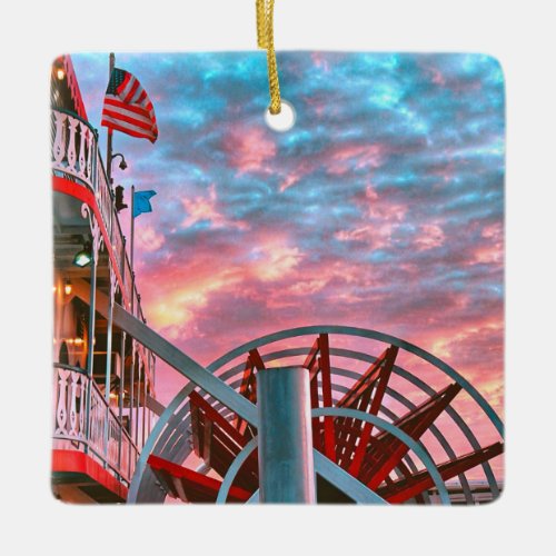 Savannah Riverboat Ornament