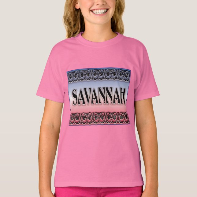 Savannah Scrollwork T-Shirt (Front)