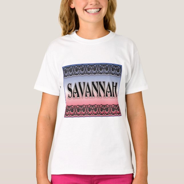 Savannah Scrollwork T-Shirt (Front)