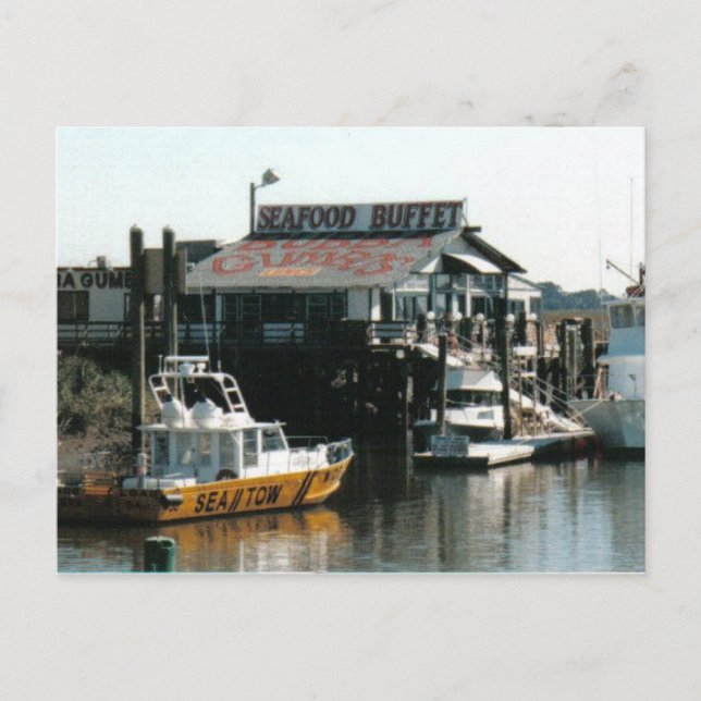 Savannah Seafood Postcard (Front)