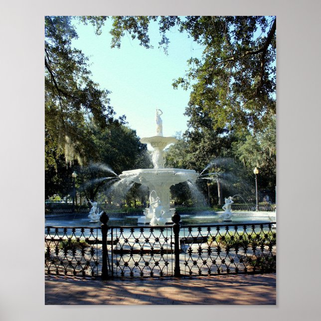 Savannah Series: Fountain Poster (Front)
