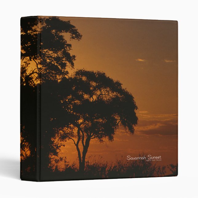 Savannah Sunset Binder (Front/Spine)
