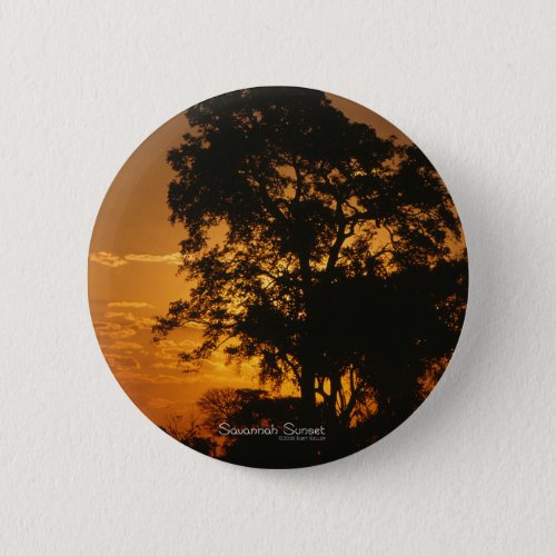 Savannah Sunset Button