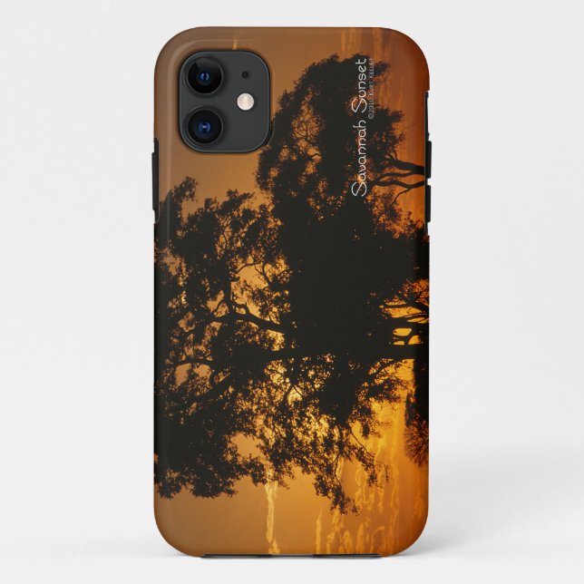 Savannah Sunset Case-Mate iPhone Case (Back)