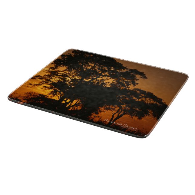 Savannah Sunset Cutting Board (Corner)