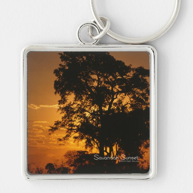 Savannah Sunset Keychain (Front)