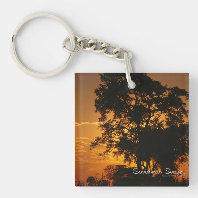Savannah Sunset Keychain (Front)