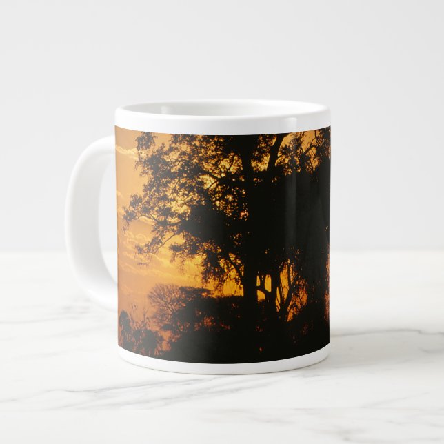 Savannah Sunset Large Coffee Mug (Front Left)
