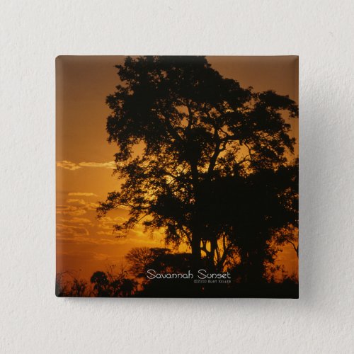 Savannah Sunset Pinback Button