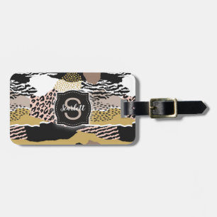 Savannah w/ Custom Monogram & Name Luggage Tag