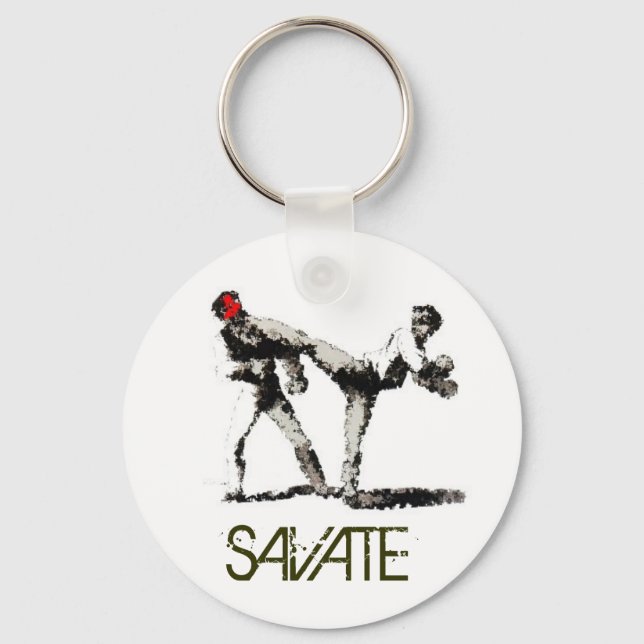 SAVATE impression Keychain (Front)
