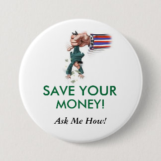 save100aweek.com pinback button